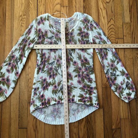 Lauren Conrad Disney NWOT Snow White Collection Floral Print Pullover Sweater M - Picture 6 of 11